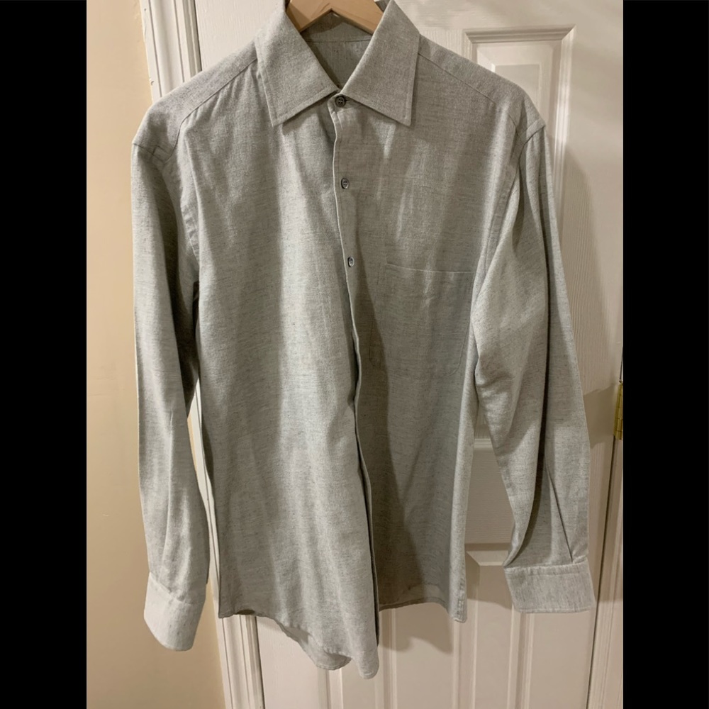Ermenegildo Zegna Soft Grey Cotton